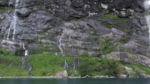 Fjord wall 库存影片 94230769