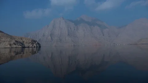 Fjords of Khasab, Oman Stock Footage 71576382