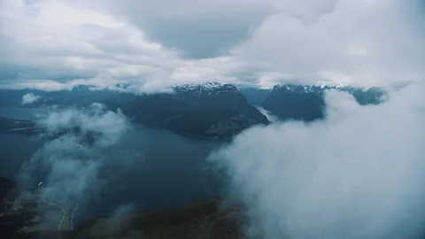 Fjords of Norway Vídeo Stock 94536440