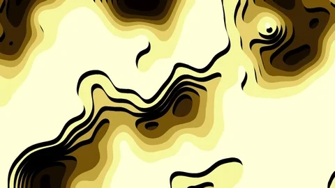 Flacky Gradient Pattern Like Topographic Map   -   Abstract  Video Footage Video stock 71480888