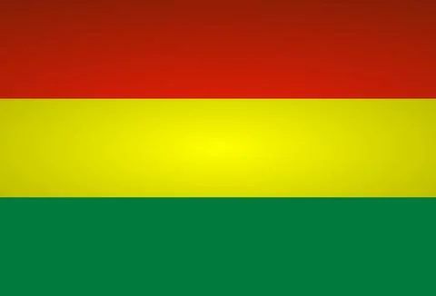 Flaf of Bolivia. Stock Illustration