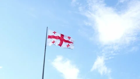 Flag -3 Video stock 322764836