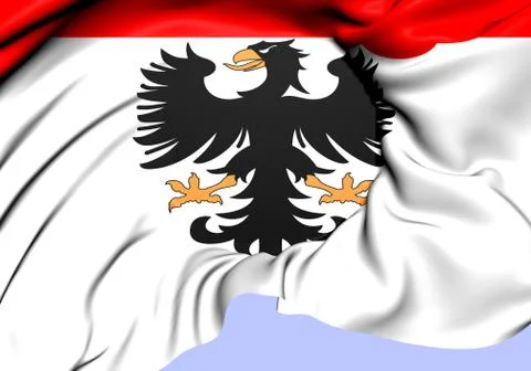 Flag of aarau Stock Illustration