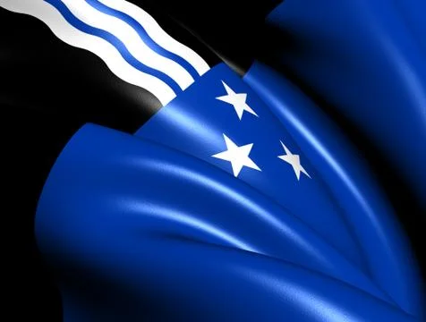 Flag of aargau Stock Illustration