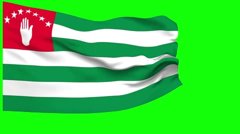 Flag Of Abkhazia Stock Footage 959493