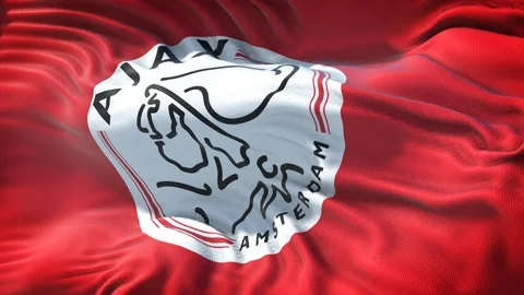Flag of Ajax Loop Stock Footage 104691373