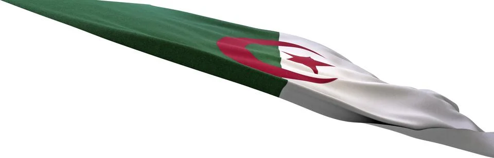 Flag of Algeria Stock Illustration