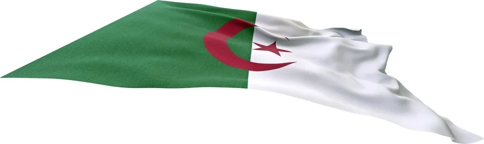Flag of Algeria Иллюстрация