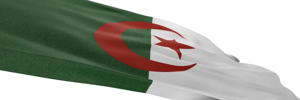 Flag of Algeria Stock Illustration