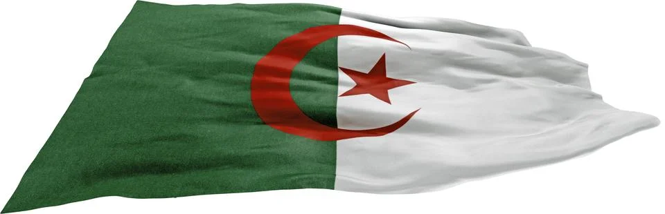 Flag of Algeria Stock Illustration