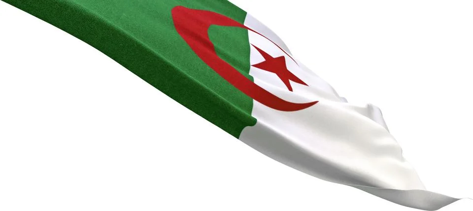 Flag of Algeria Иллюстрация