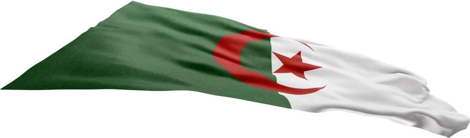 Flag of Algeria Stock Illustration