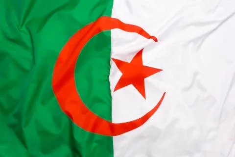 Flag of Algeria Foto stock