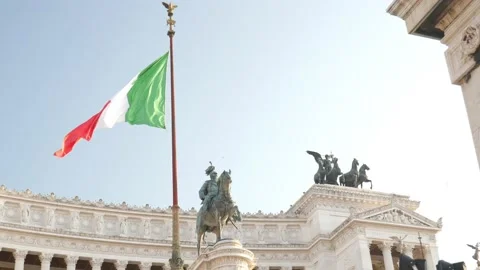 Flag at the Altar Stock Footage 162403845