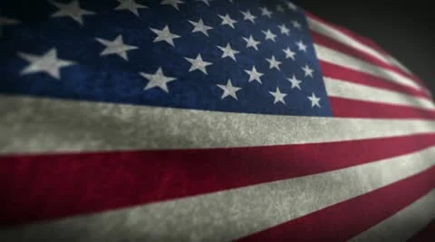 Flag Animation 10 Grunge True Color Stock Footage 12379247