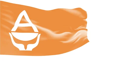 Flag of Antarctica Video stock 1053083