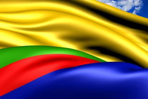 Flag of appingedam Stock Illustration