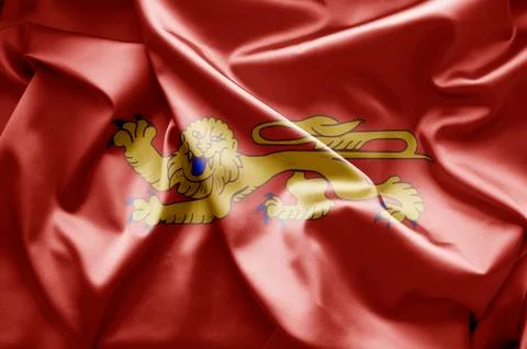Flag of aquitaine Stock Illustration
