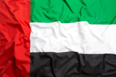 Flag of Arab Emirates Stock Photos