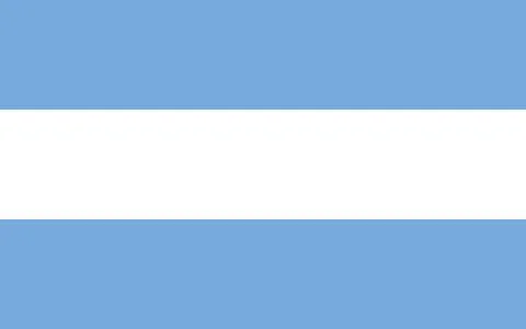 Flag of Argentina (alternative) Stock Illustration
