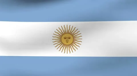 Flag Argentina Stock Footage 10572444