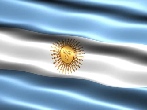 Flag of argentina Иллюстрация