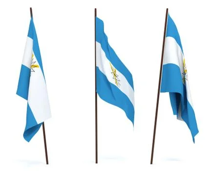 Flag of Argentina Stock Photos