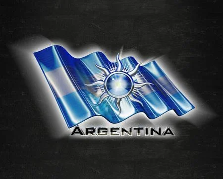 Flag Argentina quality designer flag Stock Illustration