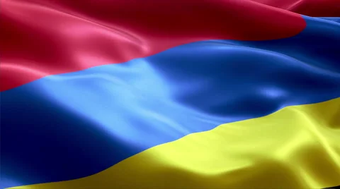 Flag Armenia Stock-Footage 47712578