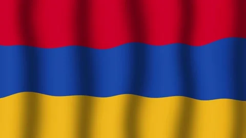 Flag of Armenia Stock Footage 175702286