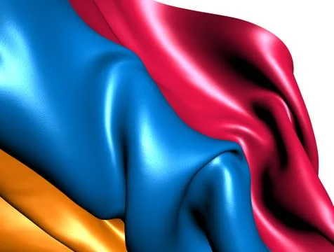Flag of armenia Stock Illustration