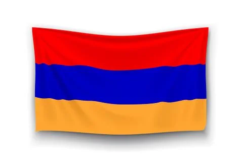 Flag of armenia Stock-Illustration
