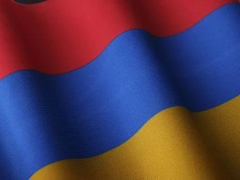 Flag of Armenia Stock Photos