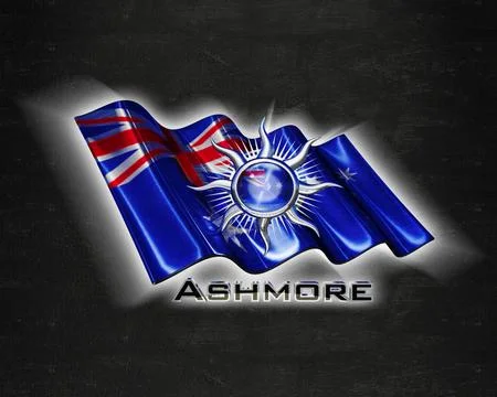 Flag Ashmore quality designer flag イラスト素材