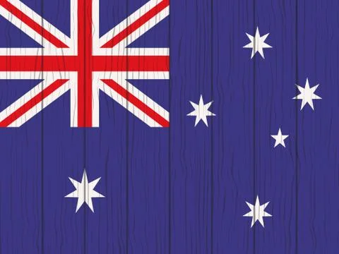 Flag of Australia イラスト素材