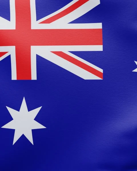 Flag of Australia. Looping video Stock Footage 285647740