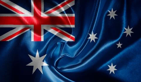 Flag of australia Stock Photos