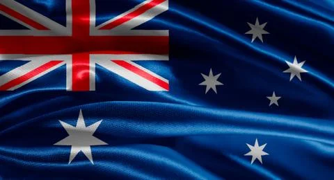 Flag of australia Stock Photos