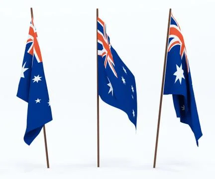 Flag of Australia Stock Photos