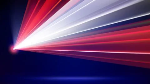 Flag of austria. Austrian abstract flag. Laser show. Background, template Stock Illustration