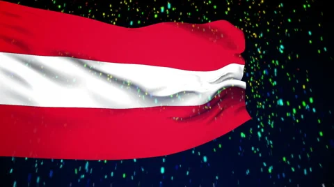 Flag of Austria Video stock 1053547