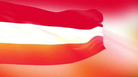 Flag of Austria Video stock 1053561