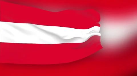Flag of Austria Video stock 1053574