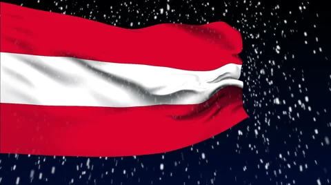 Flag of Austria Video stock 1053582