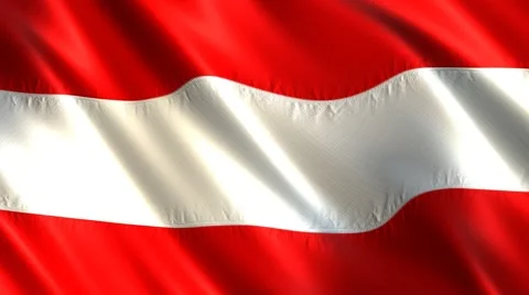 Flag of Austria Stock Footage 2546186
