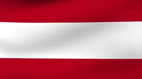 Flag Austria Stock Footage 10572434