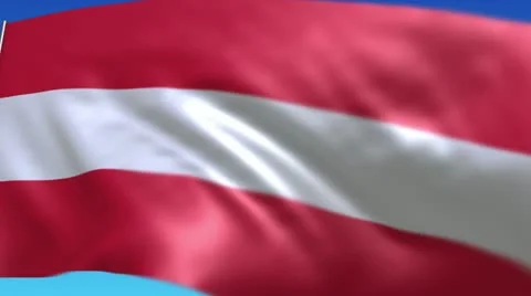 Flag of Austria Stock-Footage 10847363