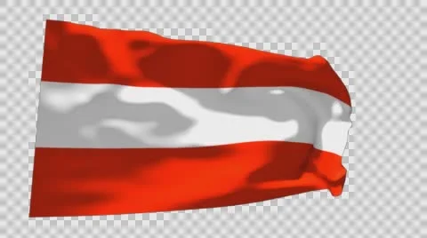 Flag of Austria Stockbeeldmateriaal 60636135