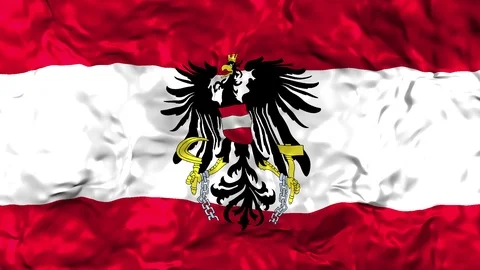 Flag of Austria Stock Footage 90529968
