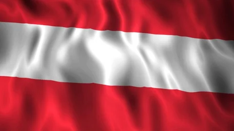 Flag Austria Stock Footage 128176286